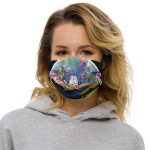 Love Birds Premium face mask