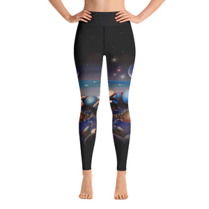 Cancer Yoga Leggings