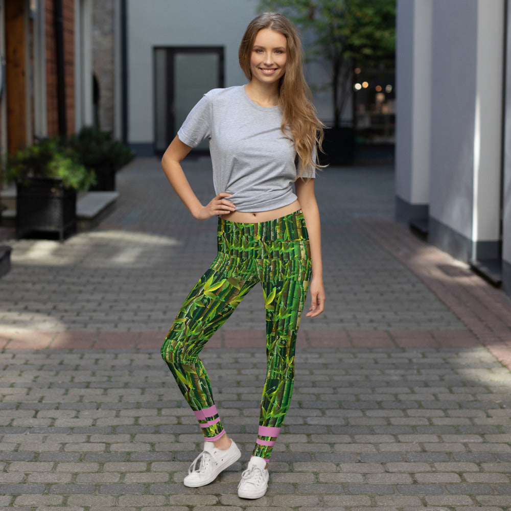 Bamboo Camouflage Leggings