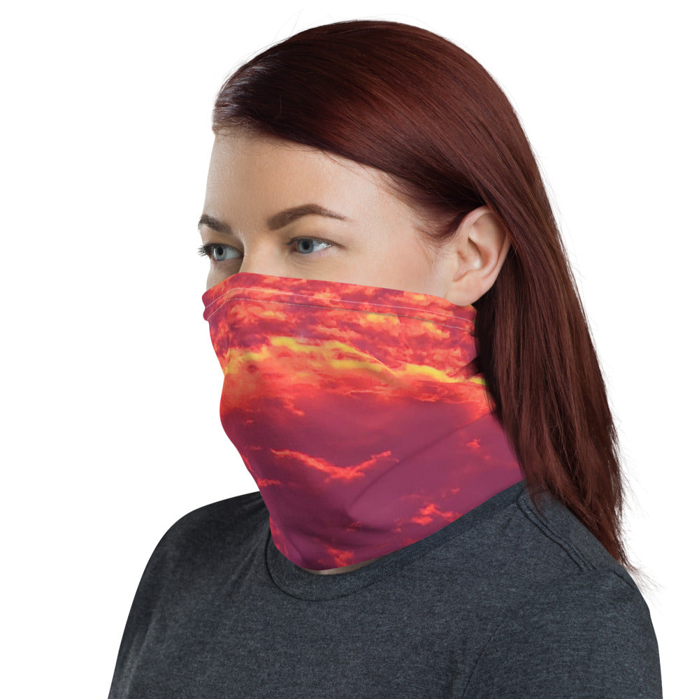 Pink Clouds Neck Gaiter