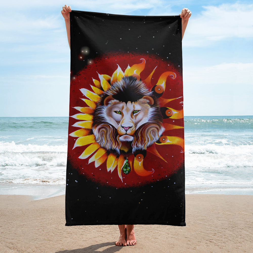 Leo Zodiac Towel