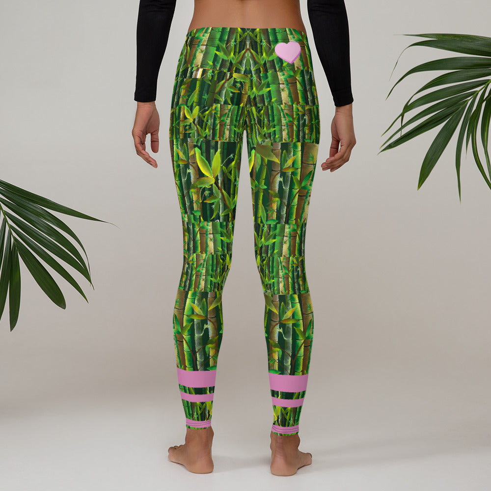 Bamboo Camouflage Leggings