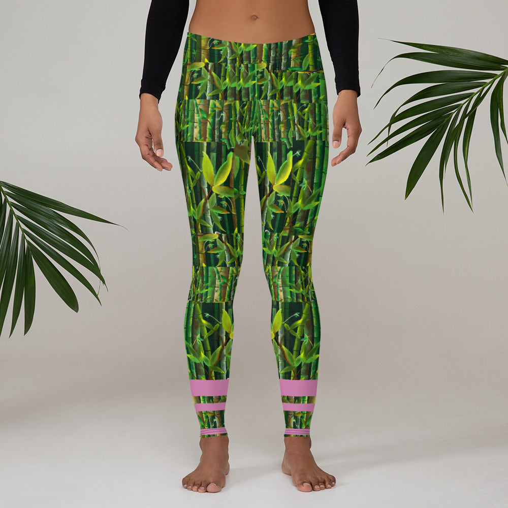 Bamboo Camouflage Leggings