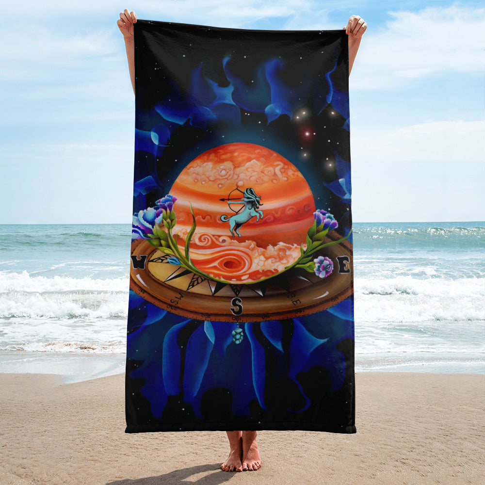 Sagittarius Zodiac Towel