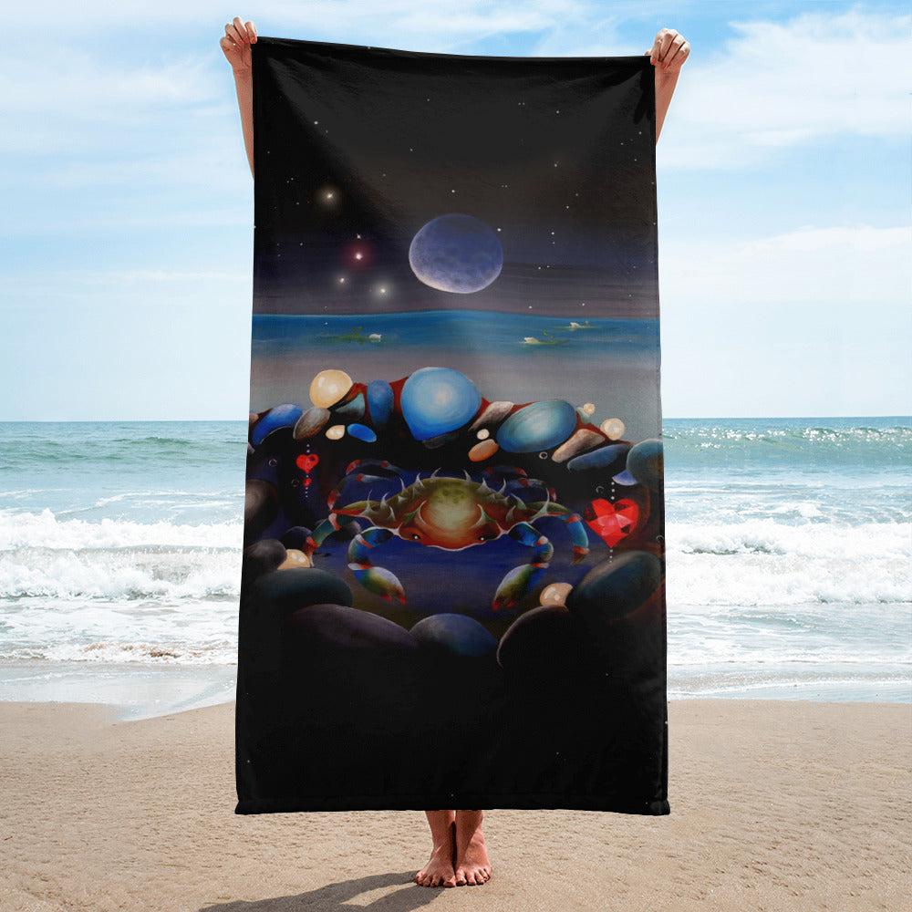 Cancer Zodiac Towel