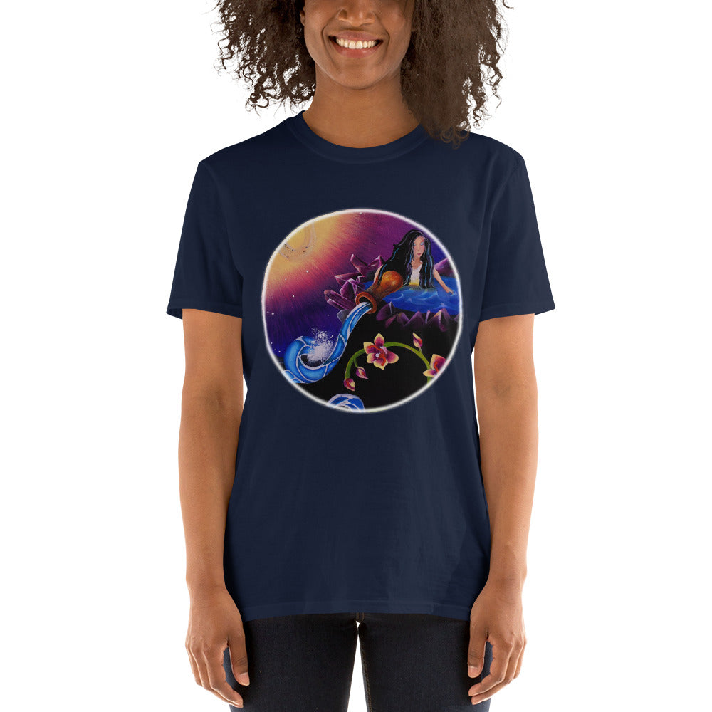 Aquarius Short-Sleeve Unisex T-Shirt